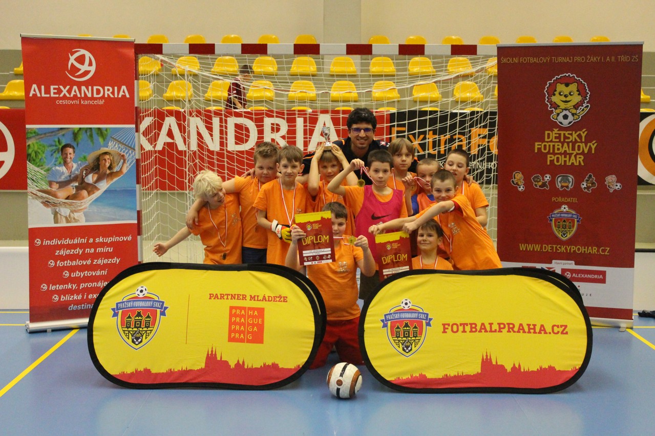 Partnerská ZŠ Mendelova se zúčastnila Dětského fotbalového Poháru